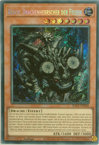 Redox, Drachenherrscher der Felsen - Secret Rare