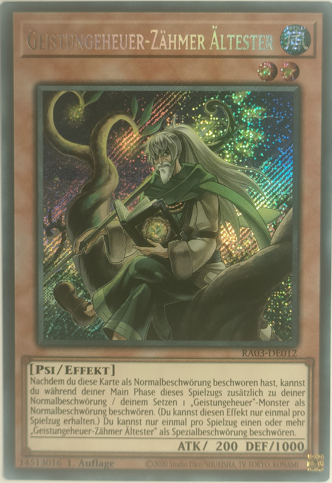 Geistungeheuer-Zähmer - Ältester - Secret Rare