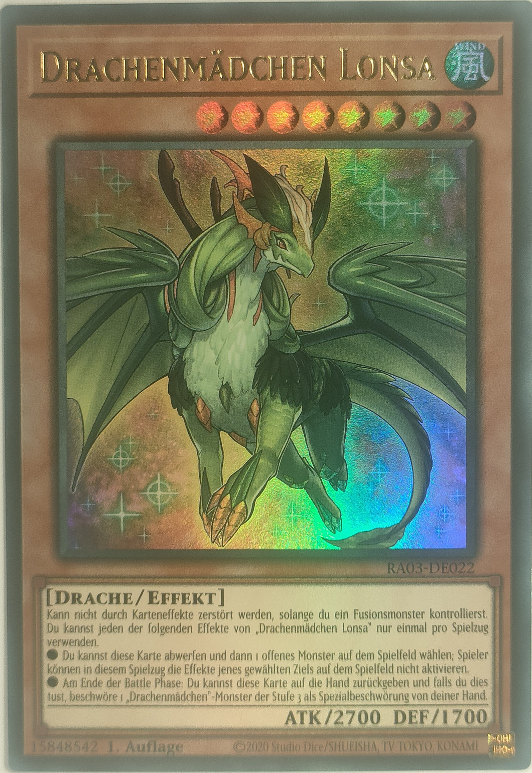 Drachenmädchen Lonsa - Ultra Rare