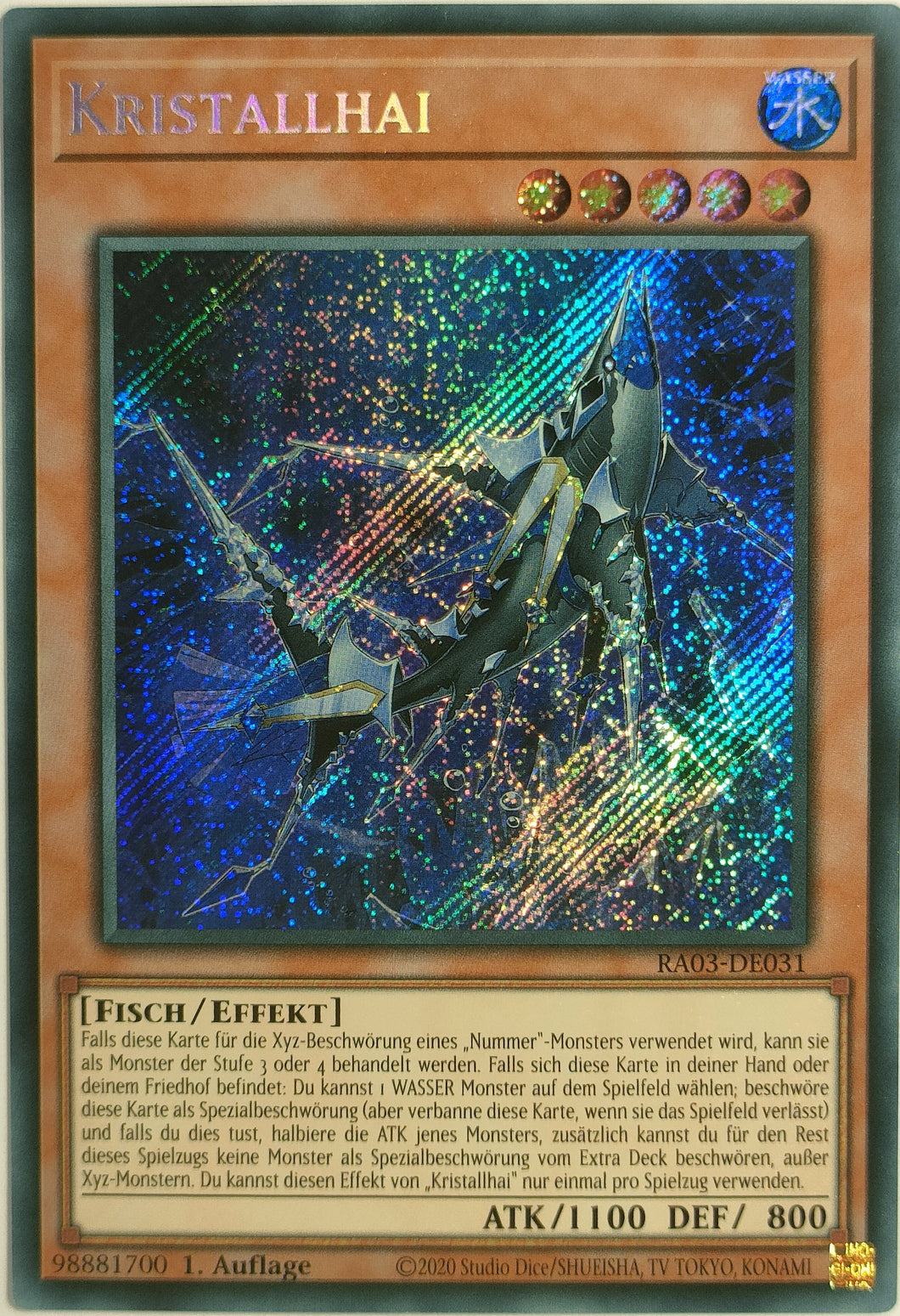 Kristallhai - Secret Rare