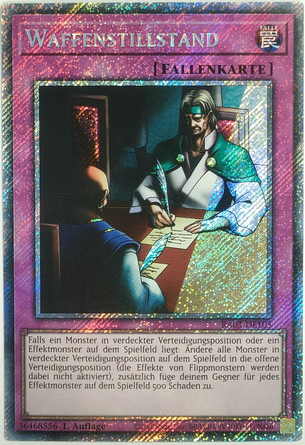 Waffenstillstand - Platinum Secret Rare