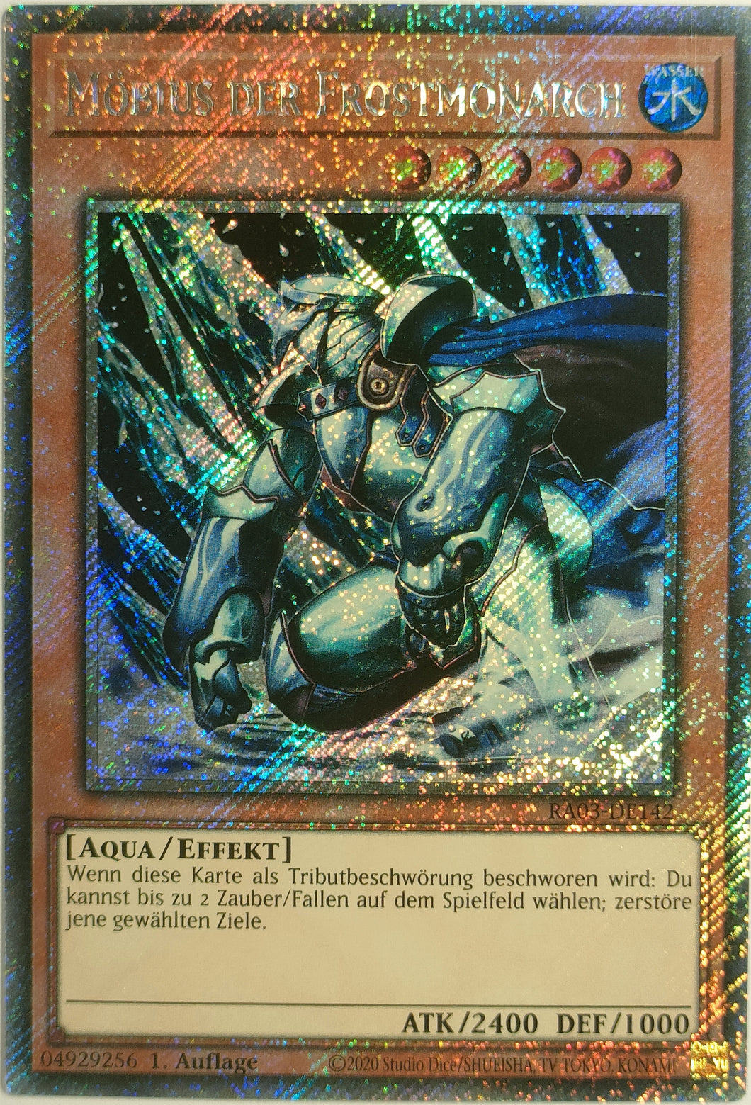 Möbius der Frostmonarch - Platinum Secret Rare