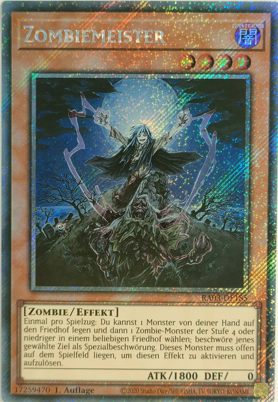 Zombiemeister - Platinum Secret Rare