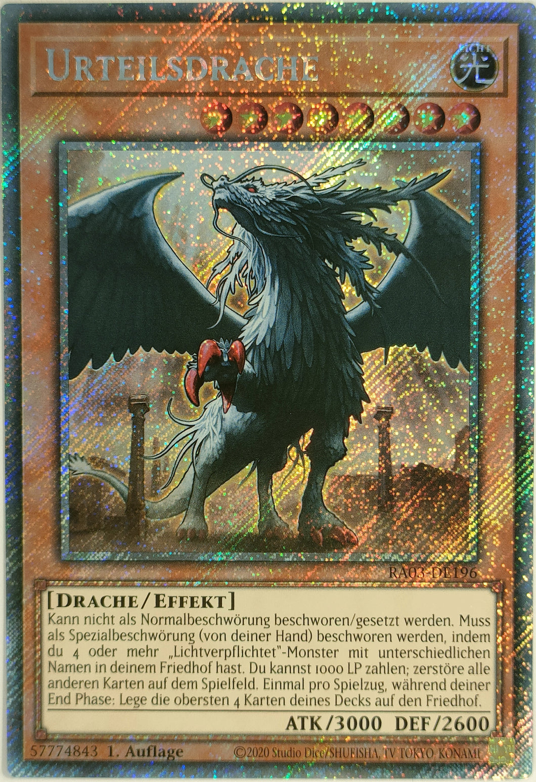 Urteilsdrache - Platinum Secret Rare