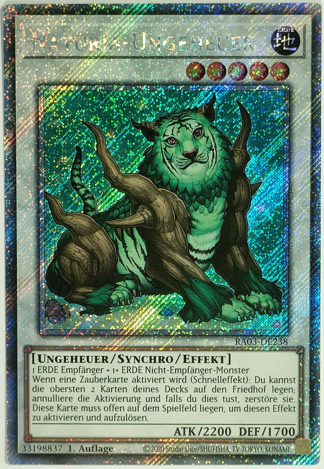 Naturia-Ungeheuer - Platinum Secret Rare