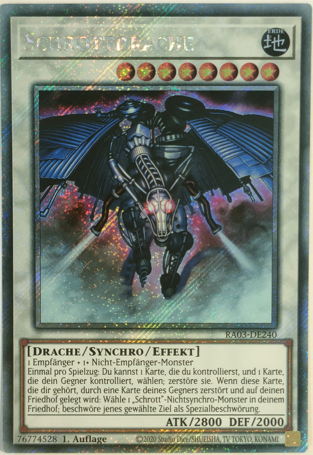 Schrottdrache - Platinum Secret Rare