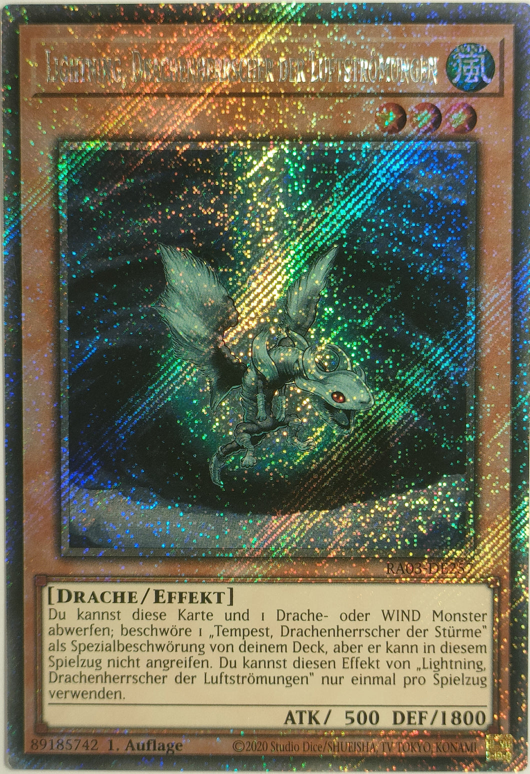 Lightning, Drachenherrscher der Luftströmungen - Platinum Secret Rare