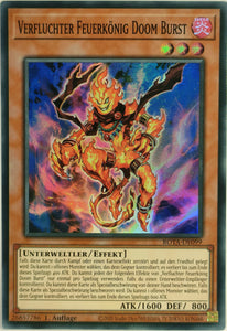 Verfluchter Feuerkönig Doom Burst - Super Rare