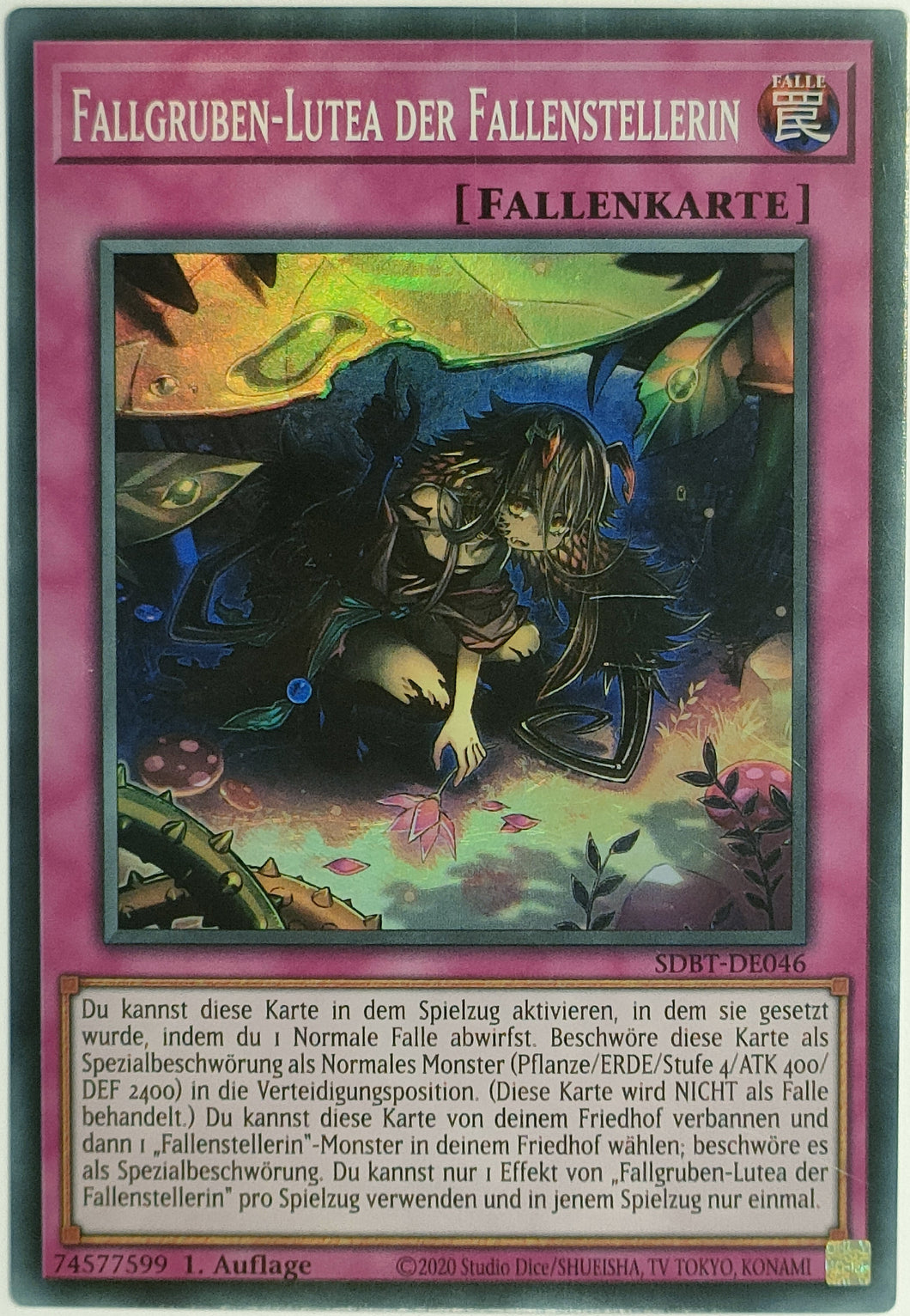 Fallgruben-Lutea der Fallenstellerin - Super Rare