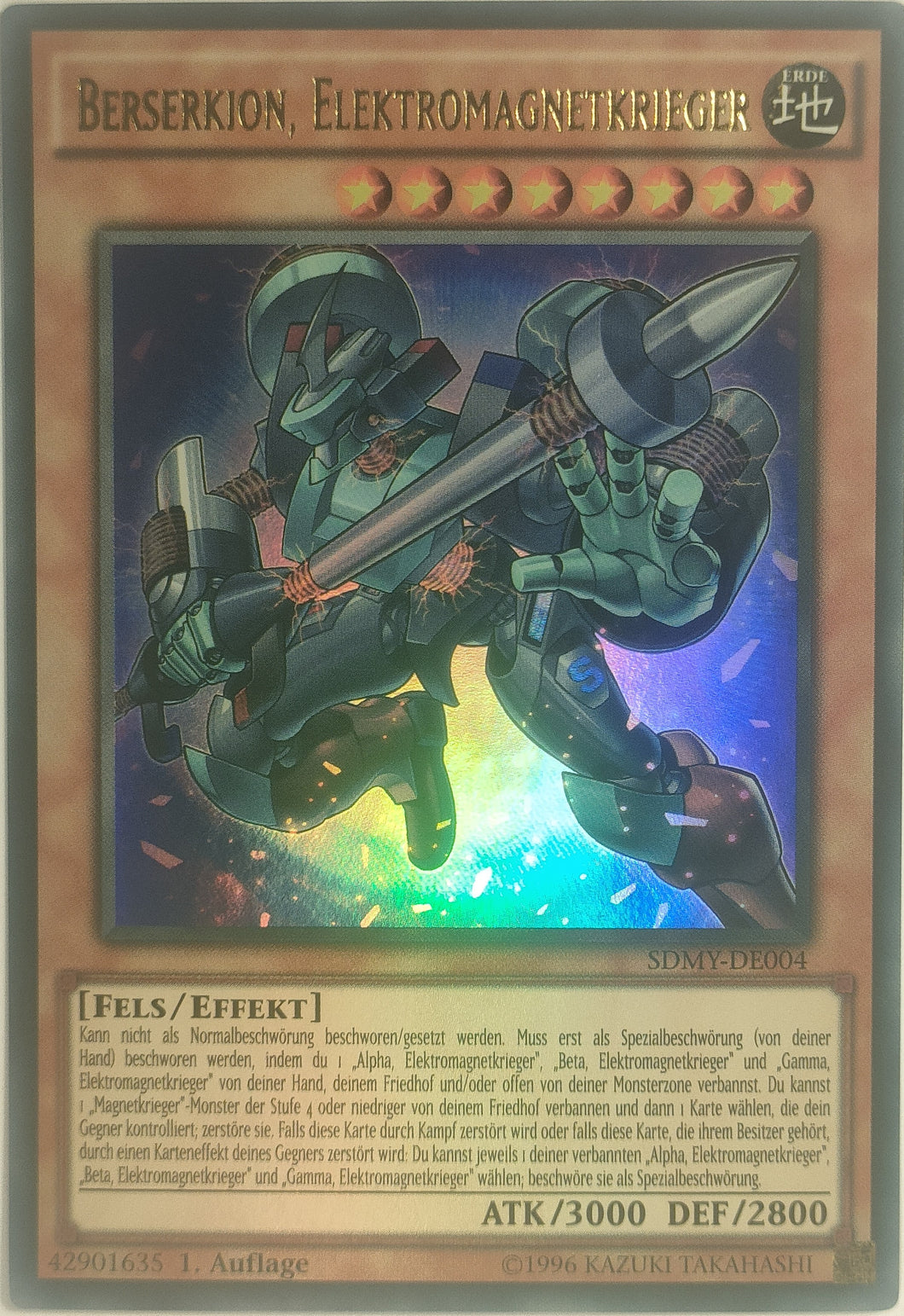 Berserkion, Elektromagnetkrieger - Ultra Rare