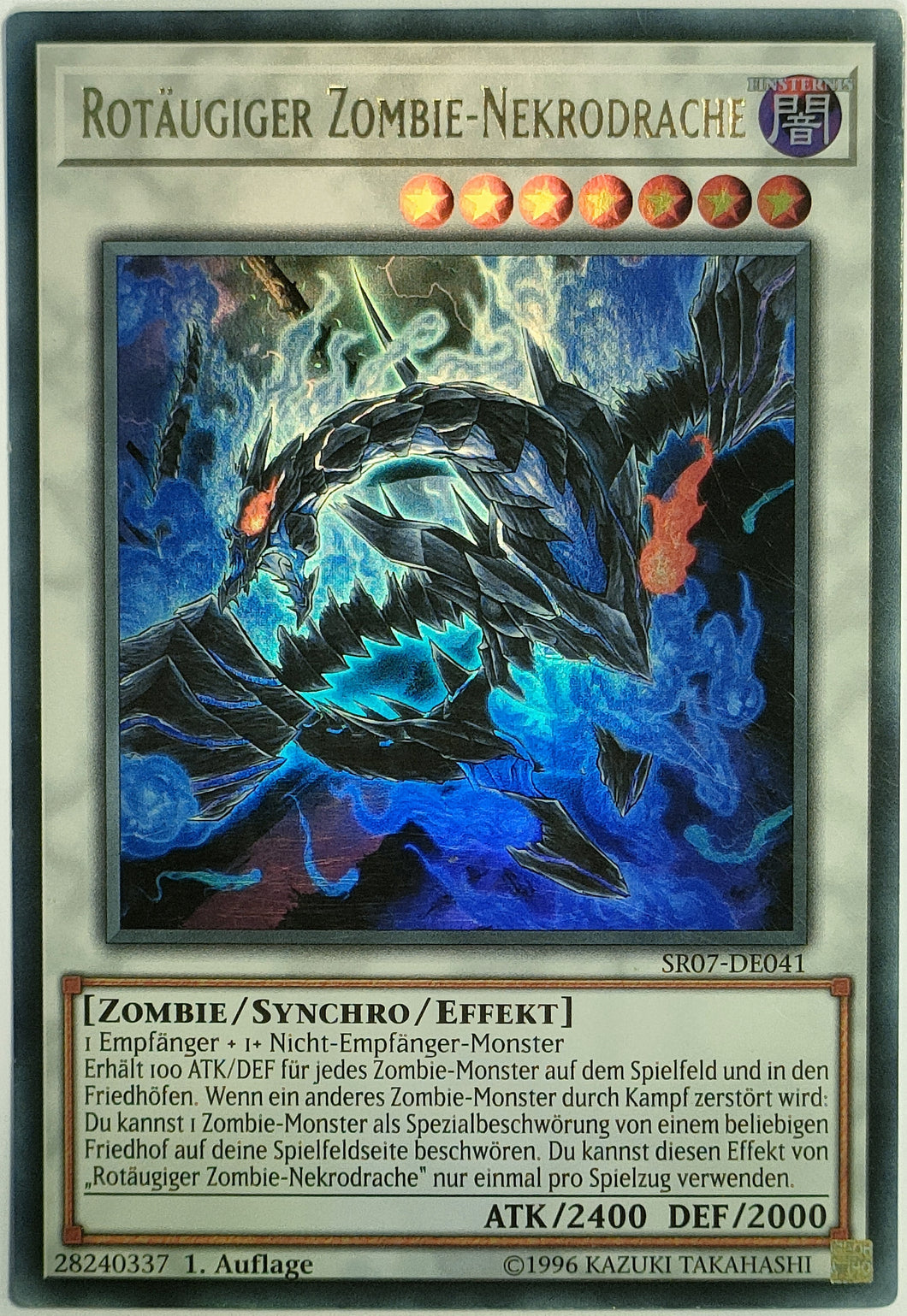 Rotäugiger Zombie-Nekrodrache - Ultra Rare