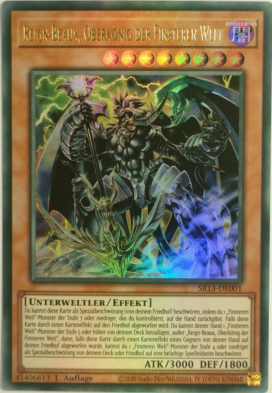 Reign-Beaux, Oberkönig der finsteren Welt - Ultra Rare
