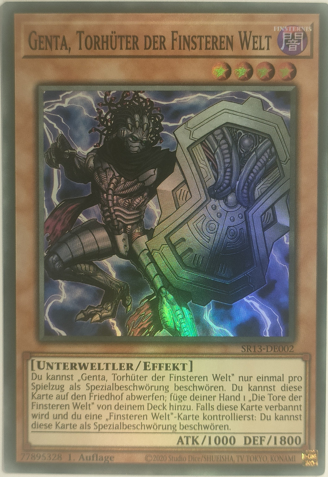 Genta, Torhüter der finsteren Welt - Super Rare