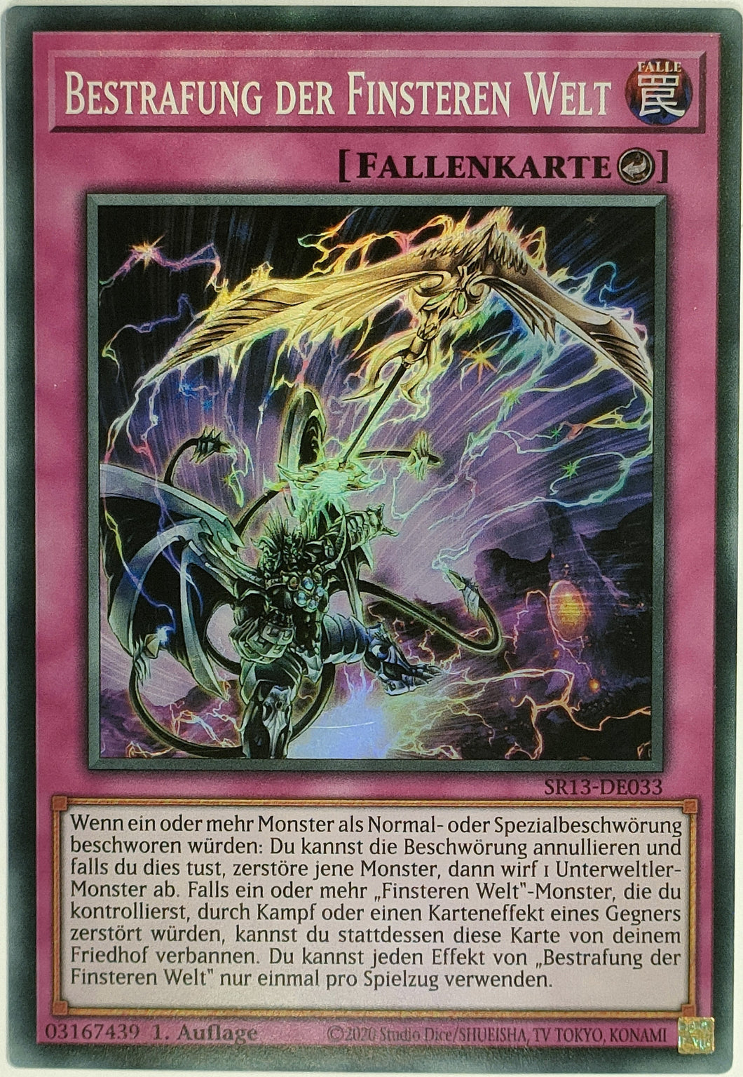 Bestrafung der finsteren Welt - Super Rare
