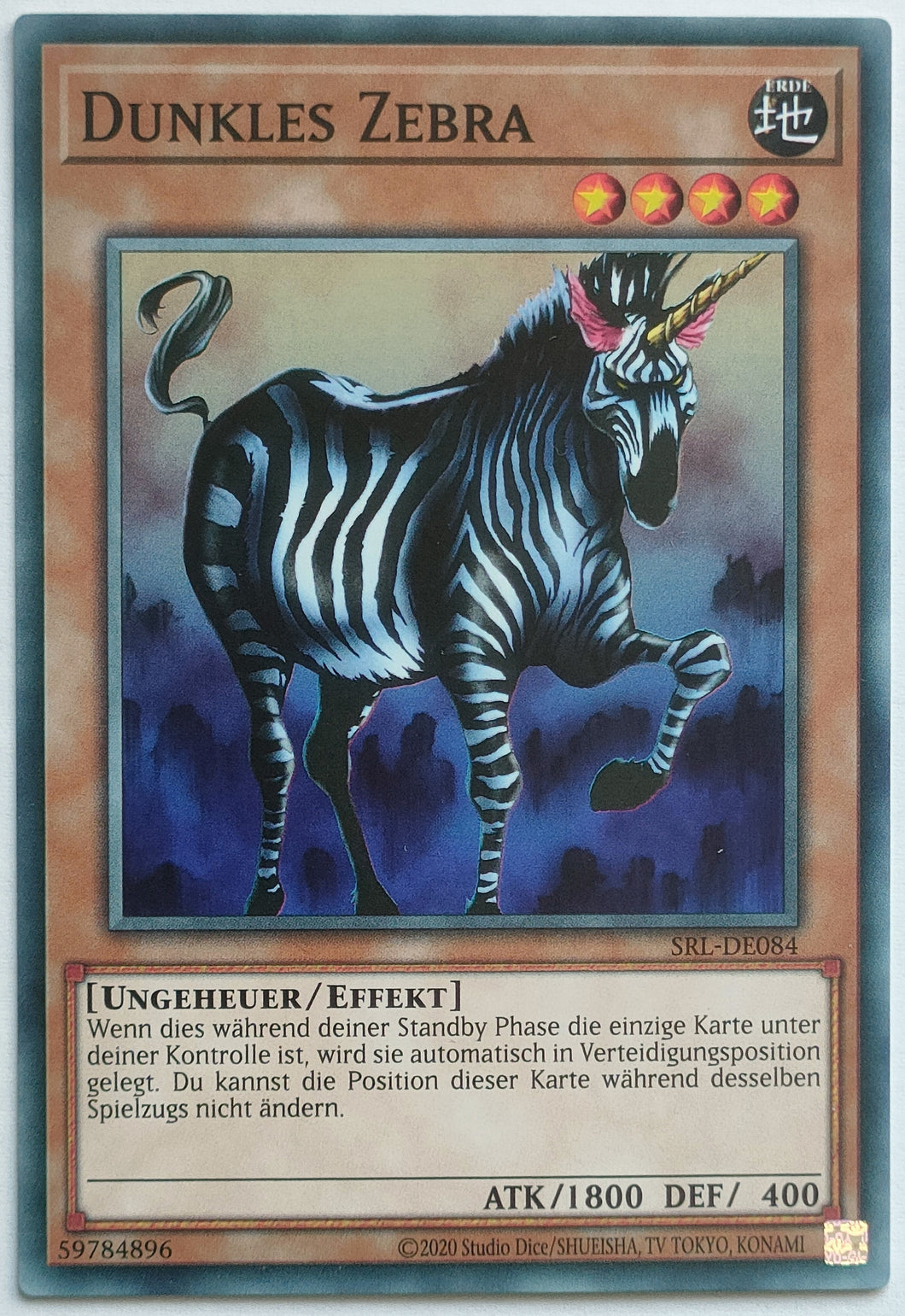 Dunkles Zebra - Common