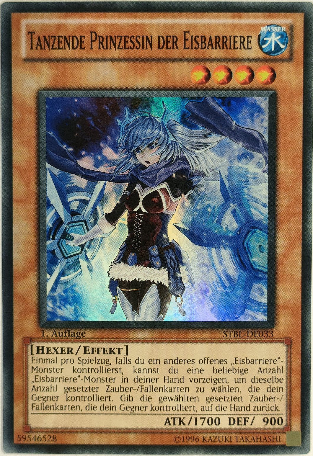 Tanzende Prinzessin der Eisbarriere - Super Rare