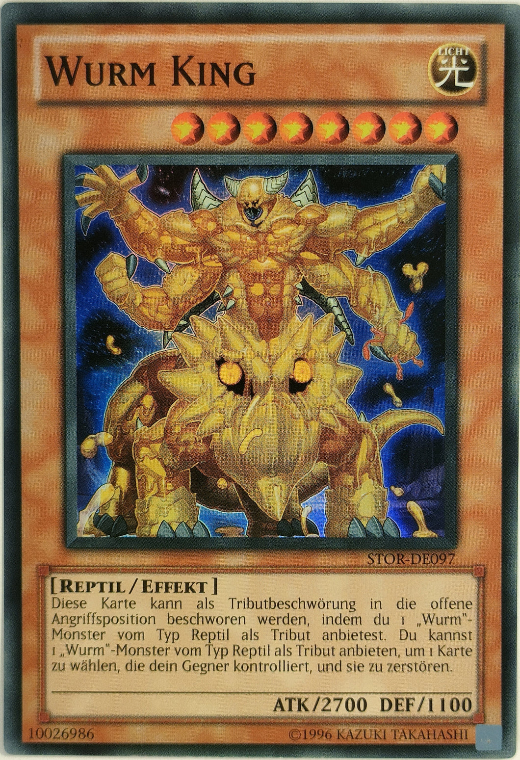 Wurm King - Super Rare