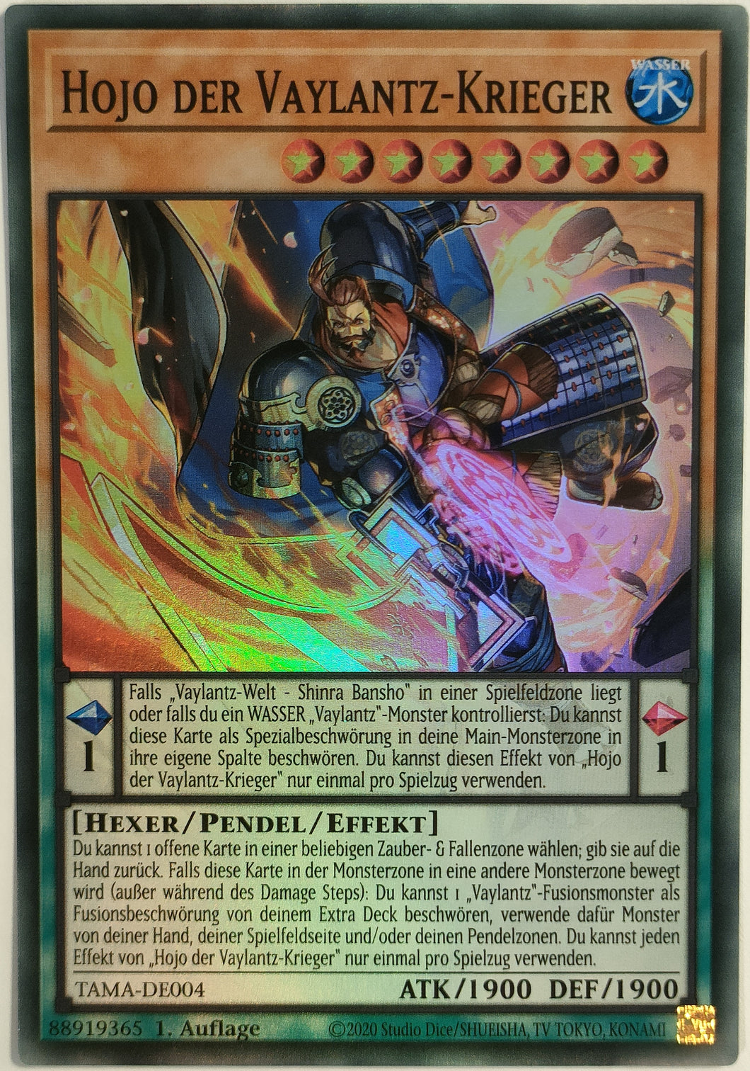 Hojo der Vaylantz-Krieger - Super Rare