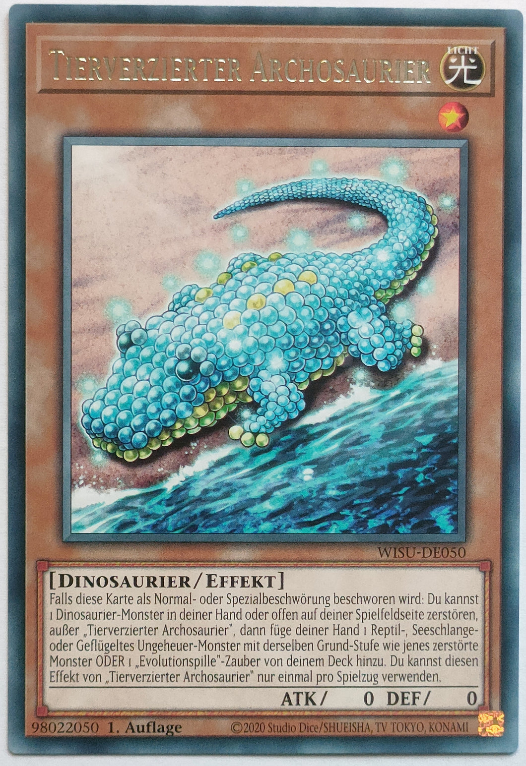 Tierverzierter Archosaurier - Rare