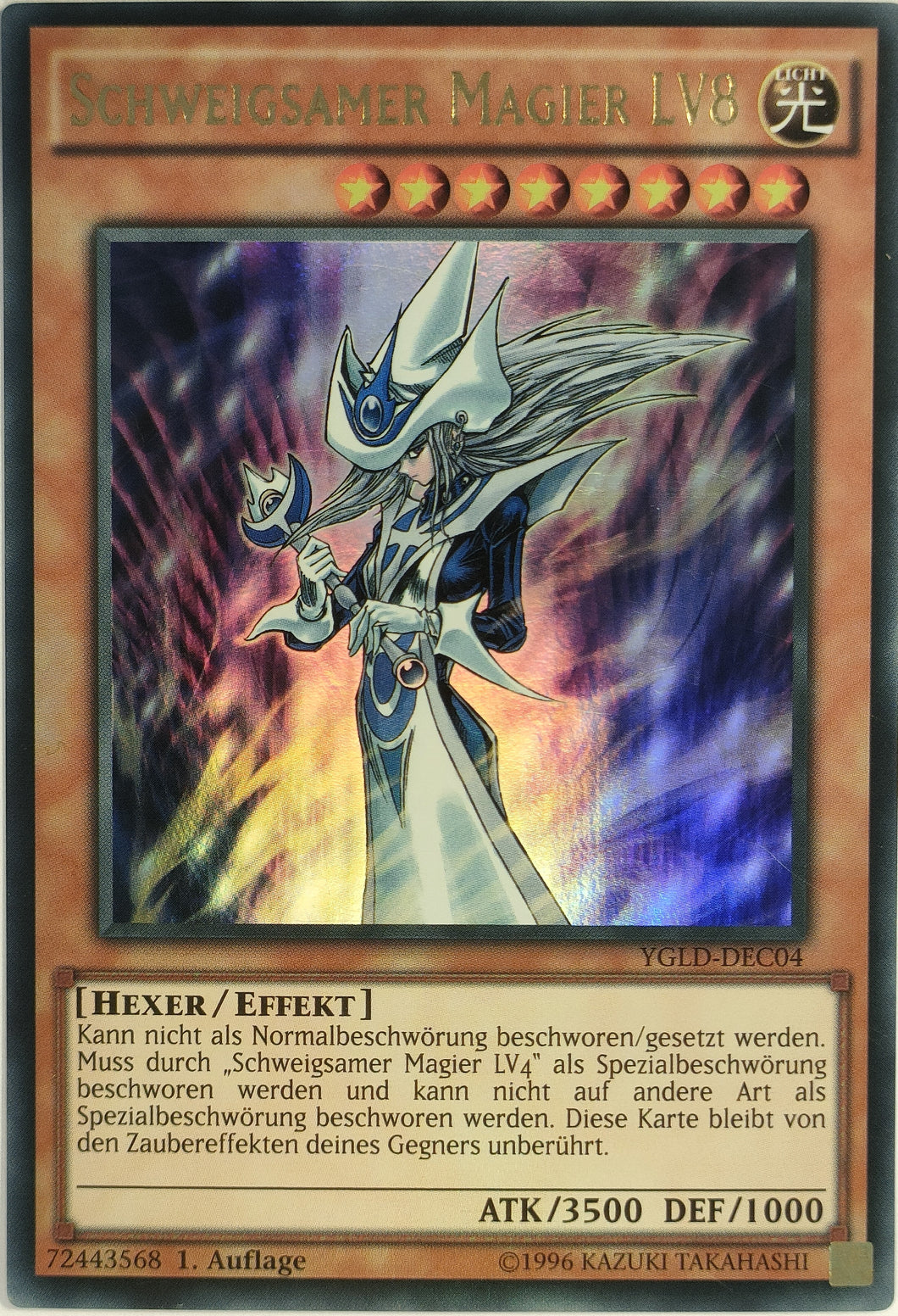 Schweigsamer Magier LV8 - Ultra Rare