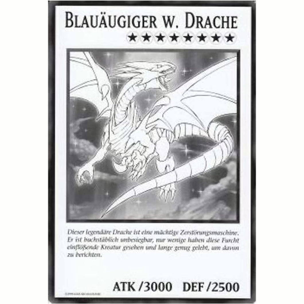 Blauäugiger w. Drache - XXL Oversized Promo Sealed