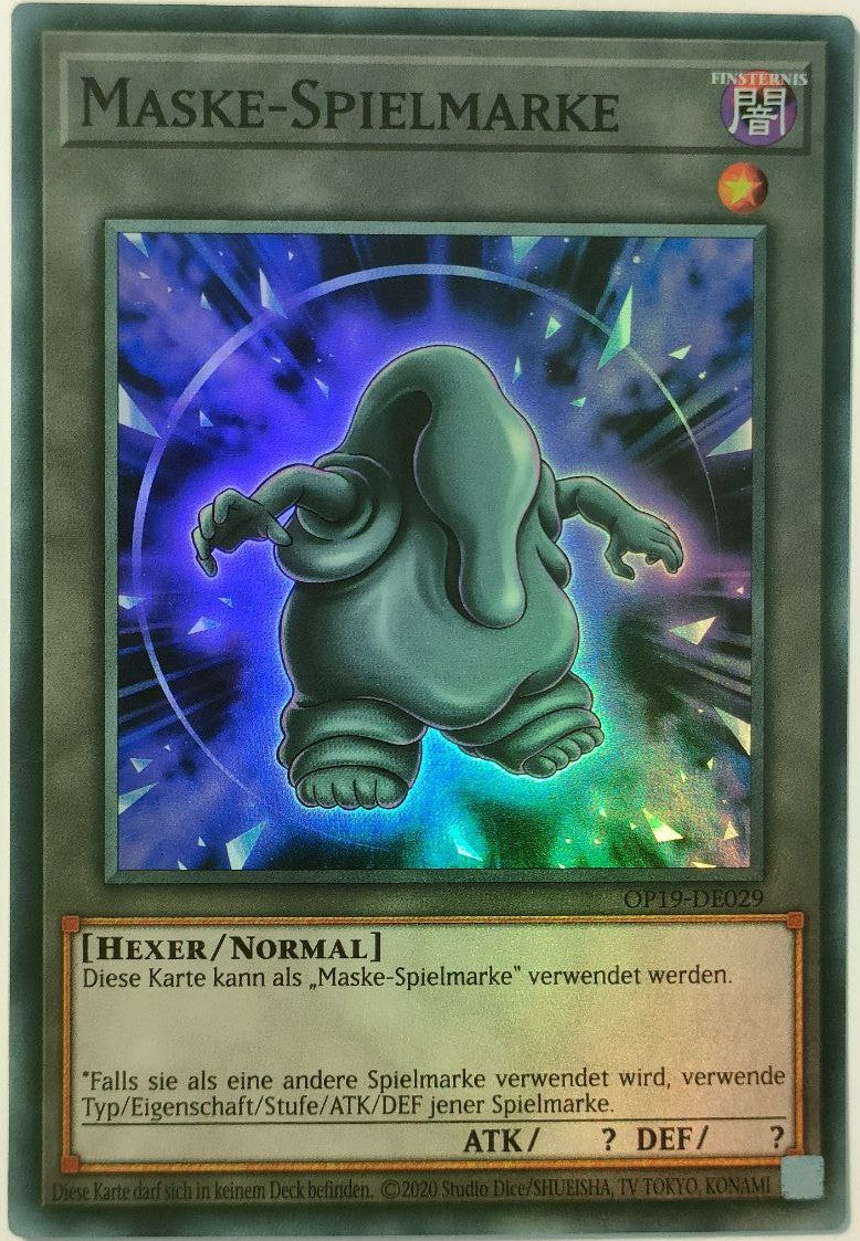 Maske-Spielmarke - Super Rare