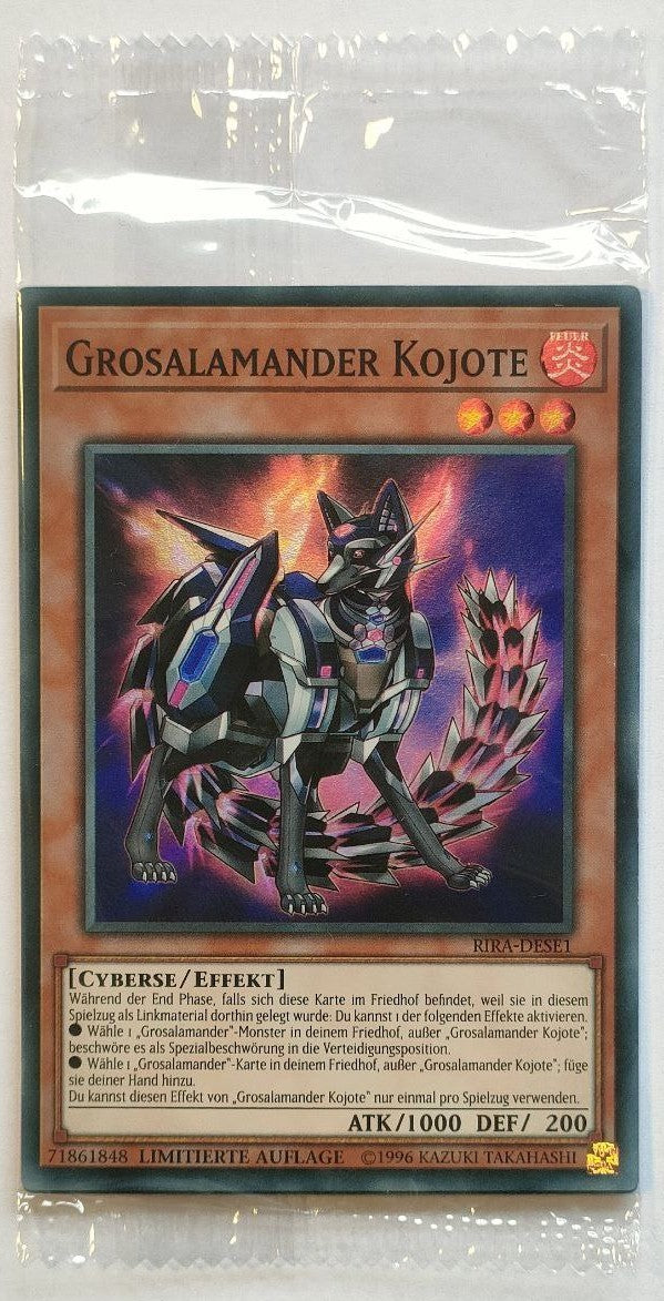 Kartenpack Rising Rampage: Grosalamander Kojote + 1 Karte