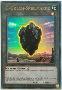 G-Golem-Spielmarke - Ultra Rare