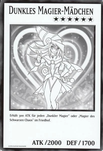 Dunkles Magier-Mädchen - XXL Oversized Promo Sealed