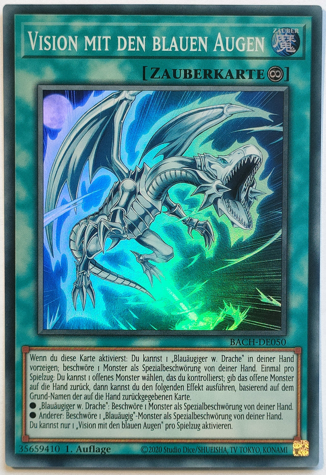 Vision mit den blauen Augen - Super Rare
