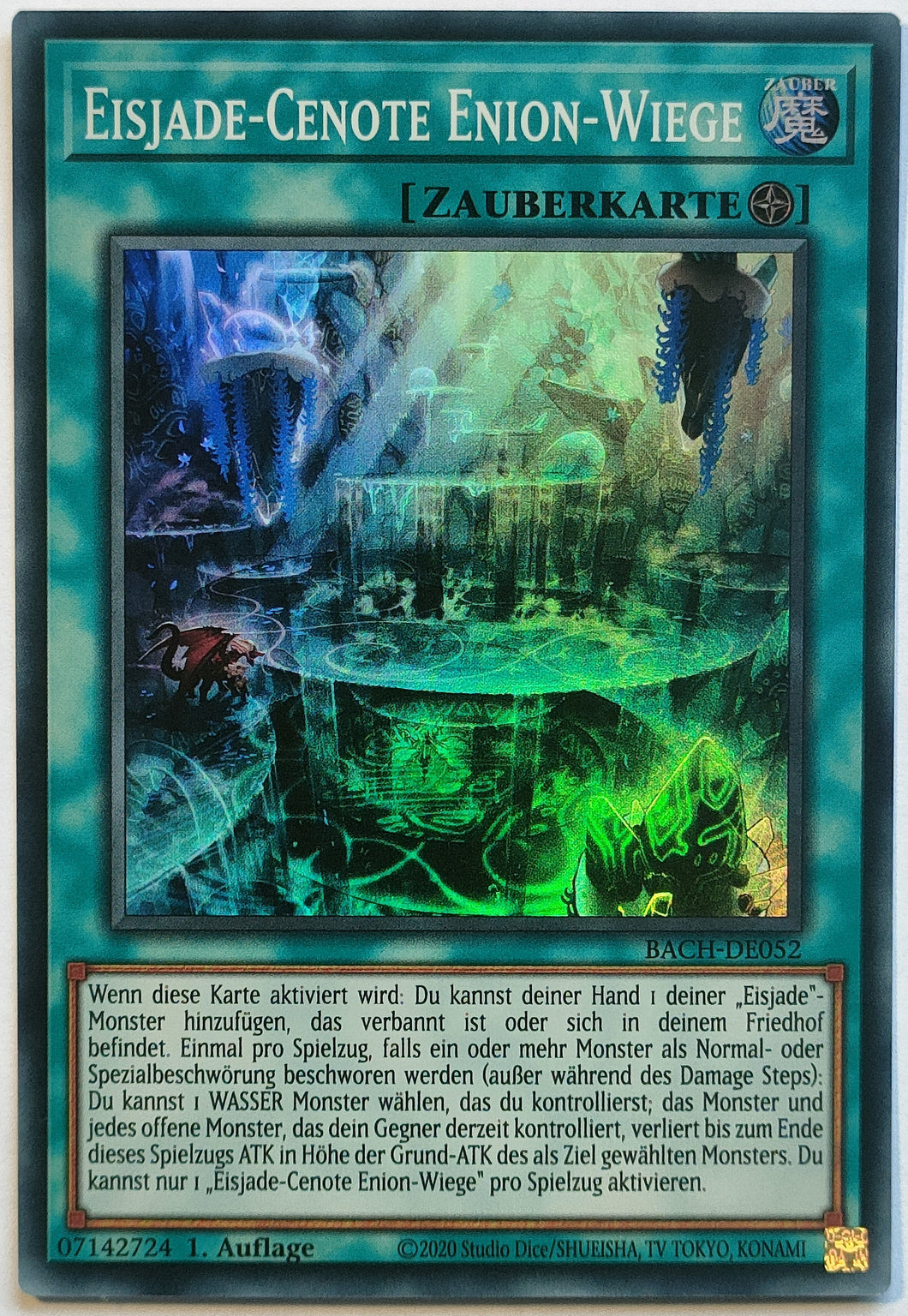 Eisjade-Cenote Enion-Wiege - Super Rare