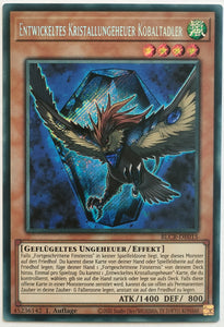 Entwickeltes Kristallungeheuer Kobaltadler - Secret Rare