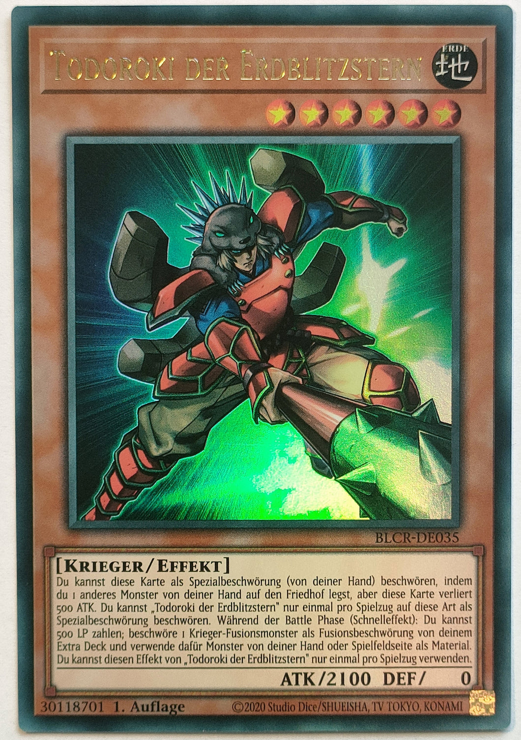 Todoroki der Erdblitzstern - Ultra Rare