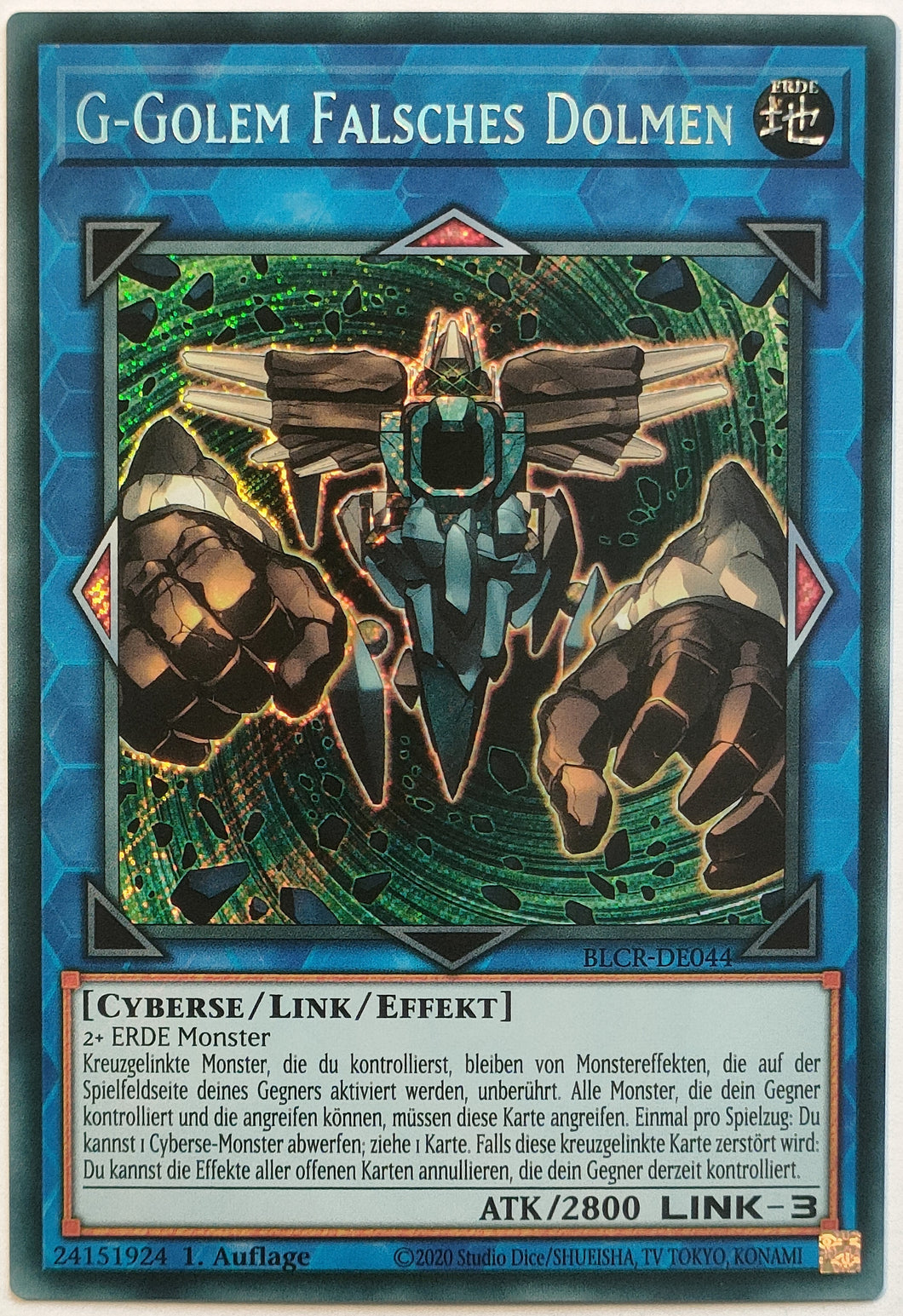 G-Golem falsches Dolmen - Secret Rare