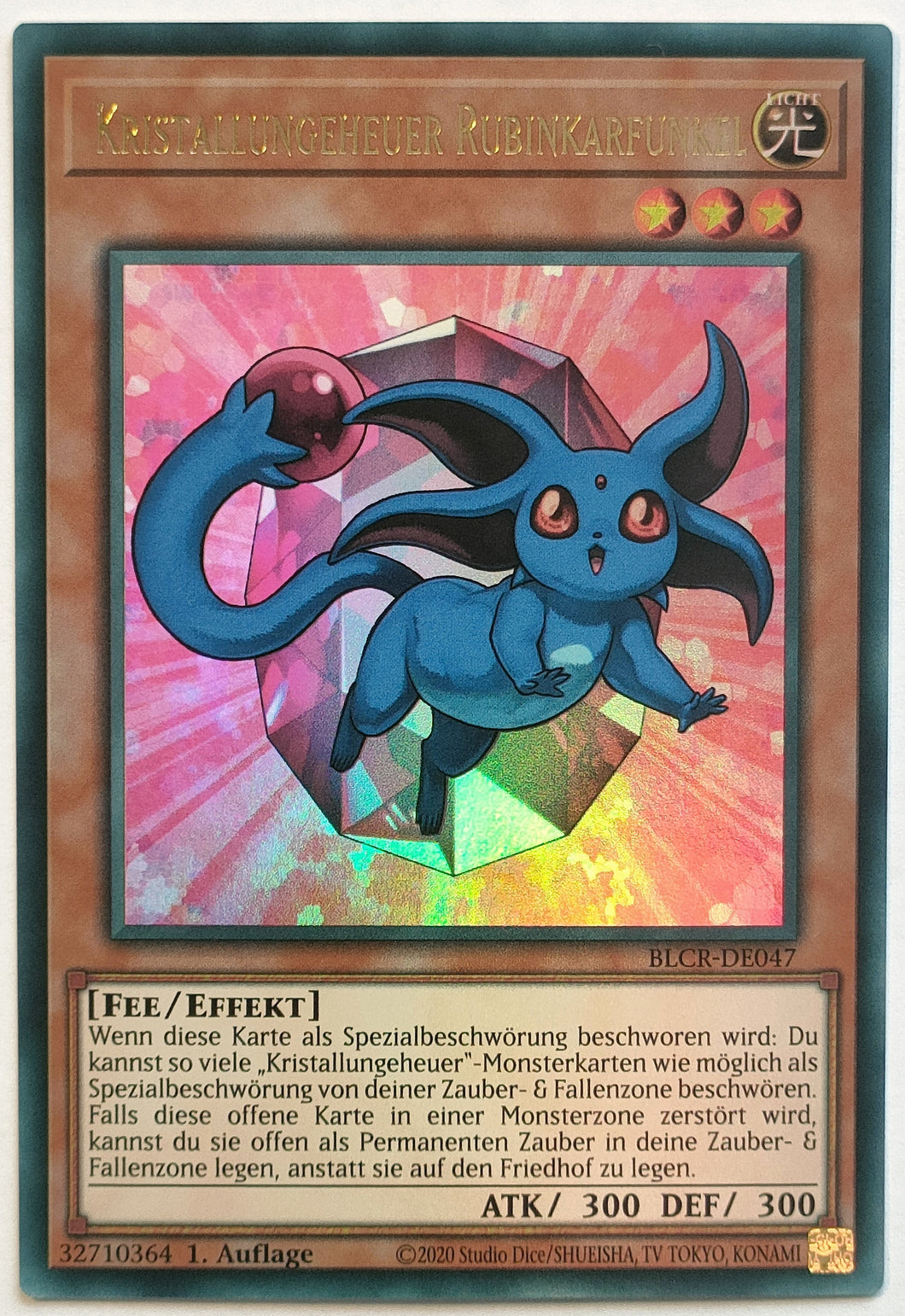 Kristallungeheuer Rubinkarfunkel - Ultra Rare