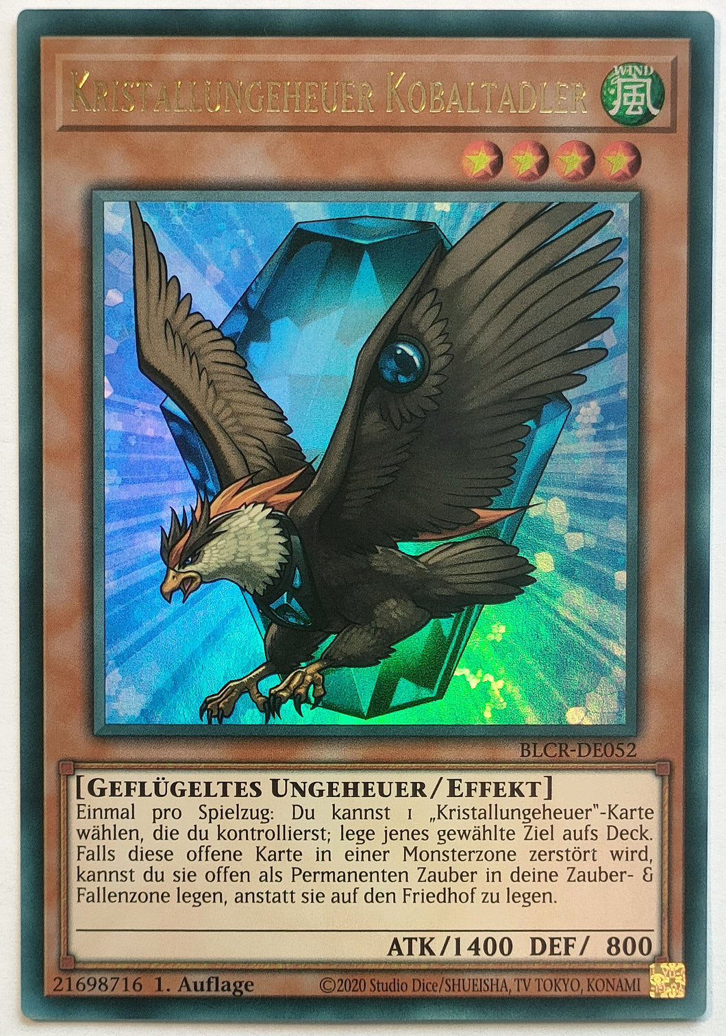 Kristallungeheuer Kobaltadler - Ultra Rare