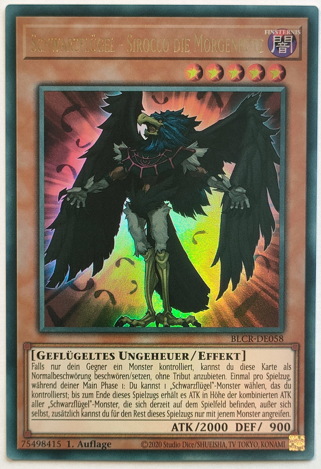 Schwarzflügel - Sirocco die Morgenröte - Ultra Rare