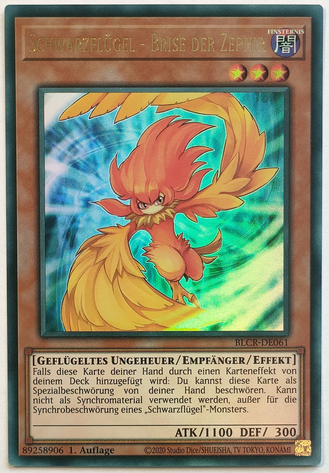 Schwarzflügel - Brise der Zephir - Ultra Rare