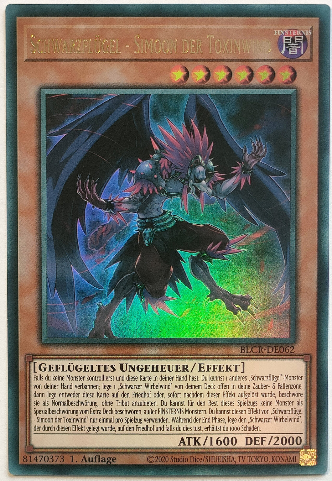 Schwarzflügel - Simoon der Toxinwind - Ultra Rare