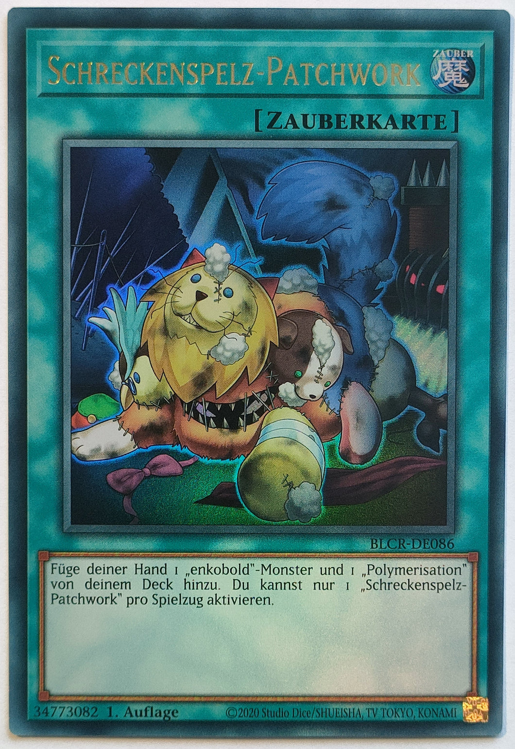 Schreckenspelz-Patchwork - Ultra Rare