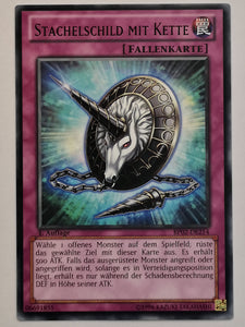 Stachelschild mit Kette - Rare (Schwarz)