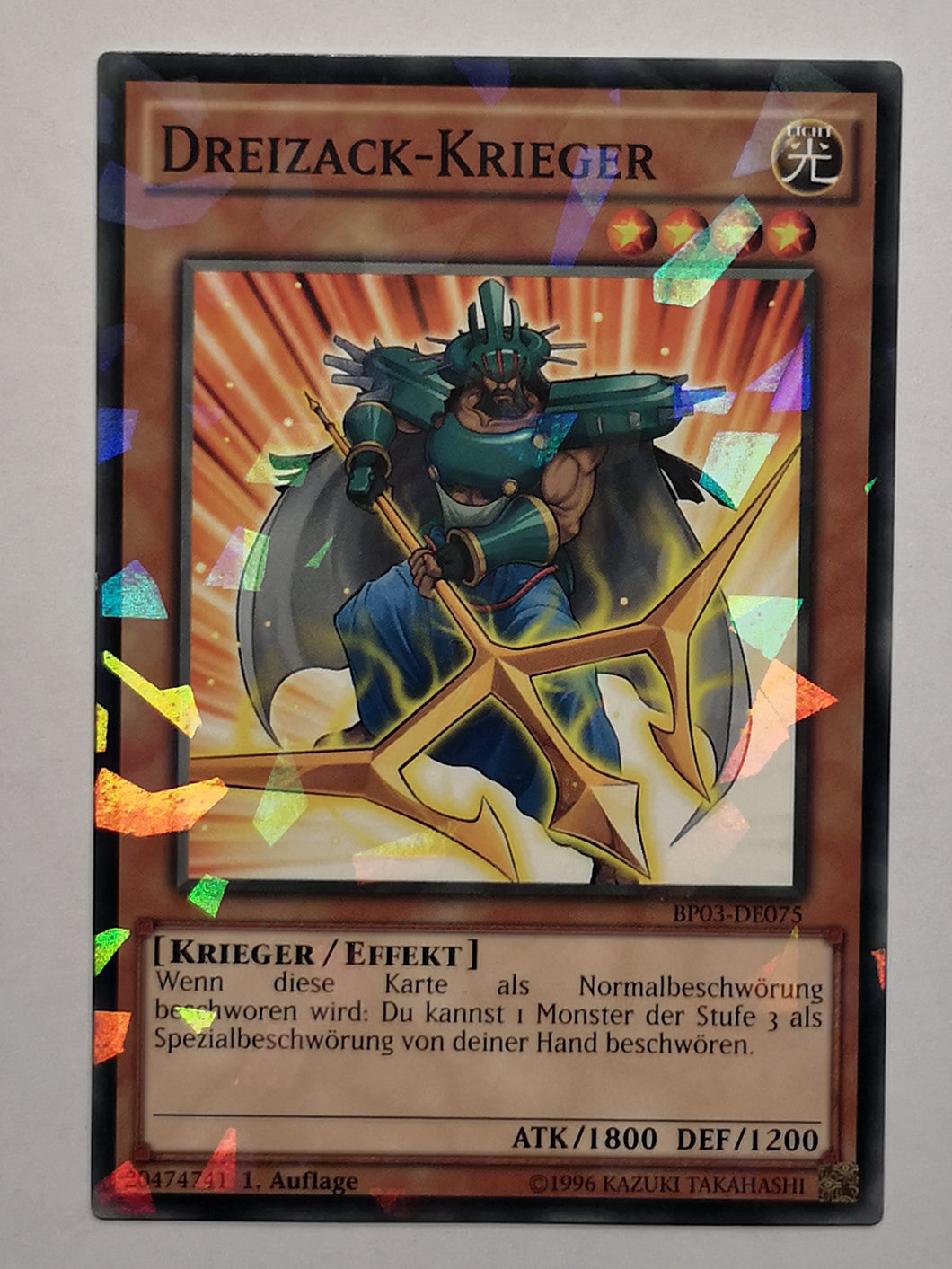 Dreizack-Krieger - Shatterfoil Rare