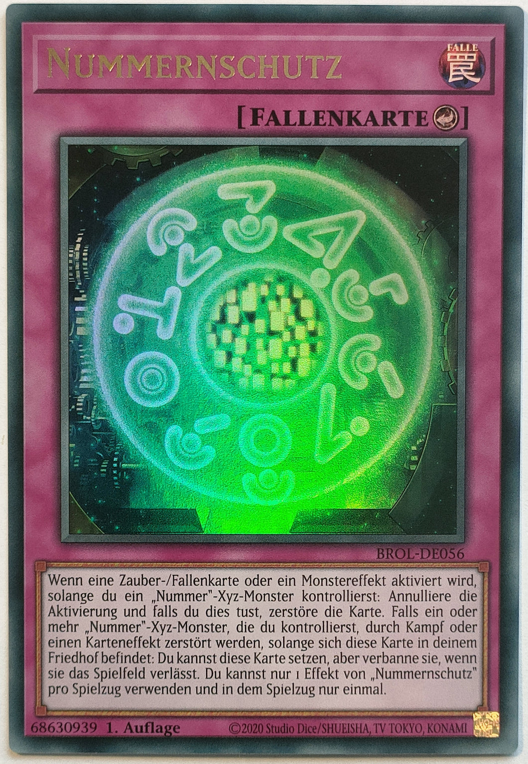 Nummernschutz - Ultra Rare