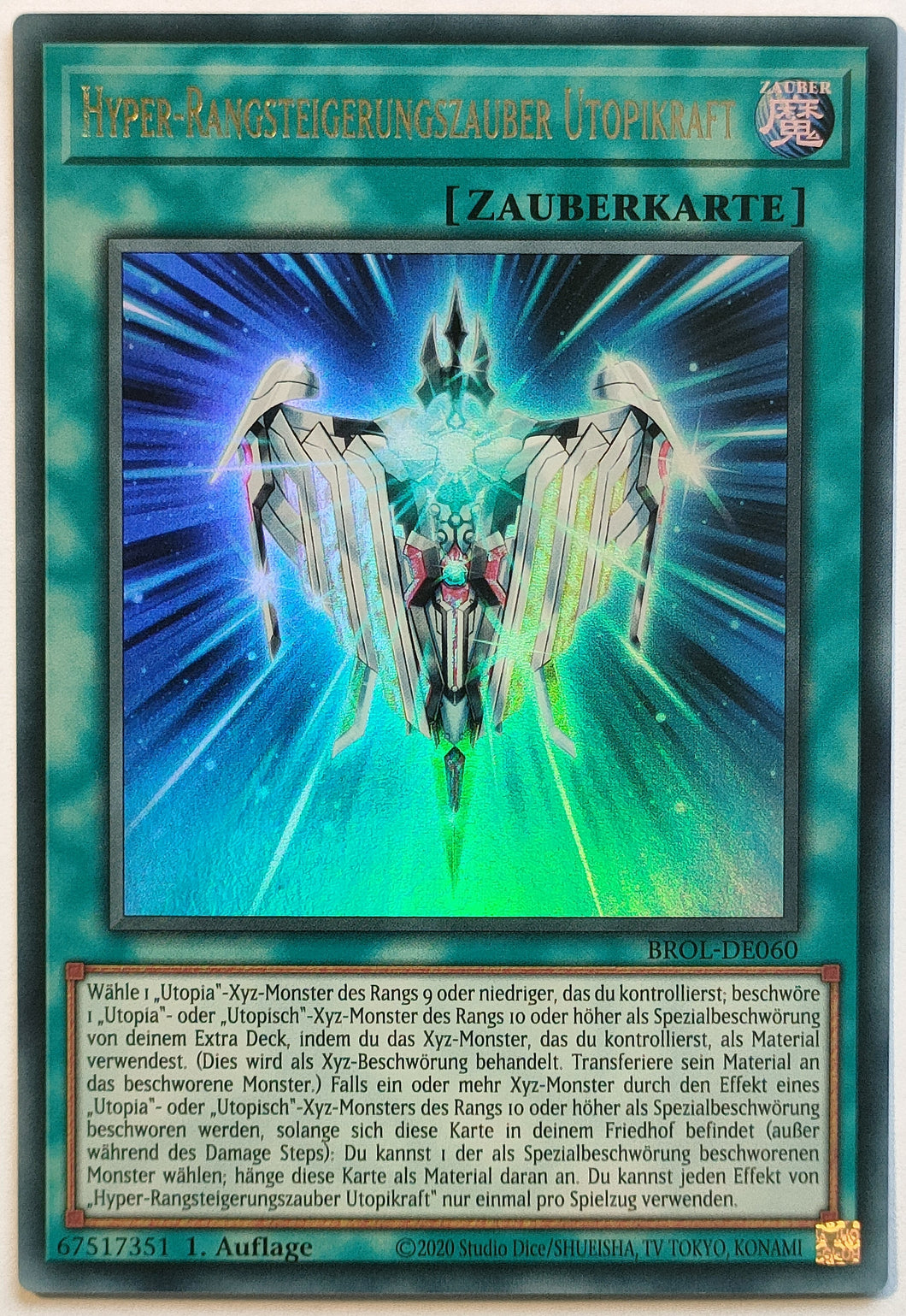 Hyper-Rangsteigerungszauber Utopikraft - Ultra Rare