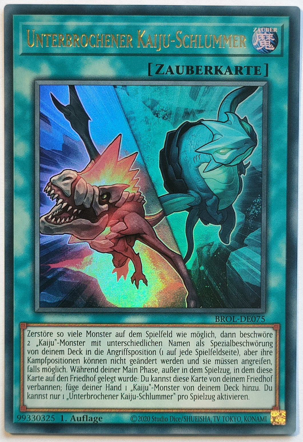 Unterbrochener Kaiju-Schlummer - Ultra Rare
