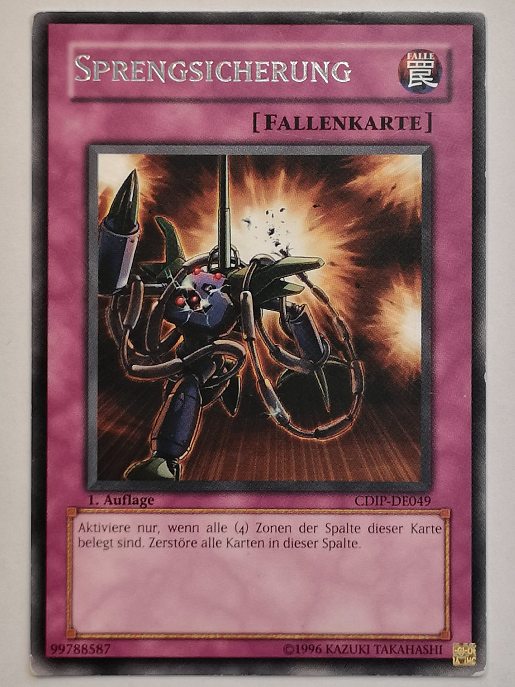 Sprengsicherung - Rare