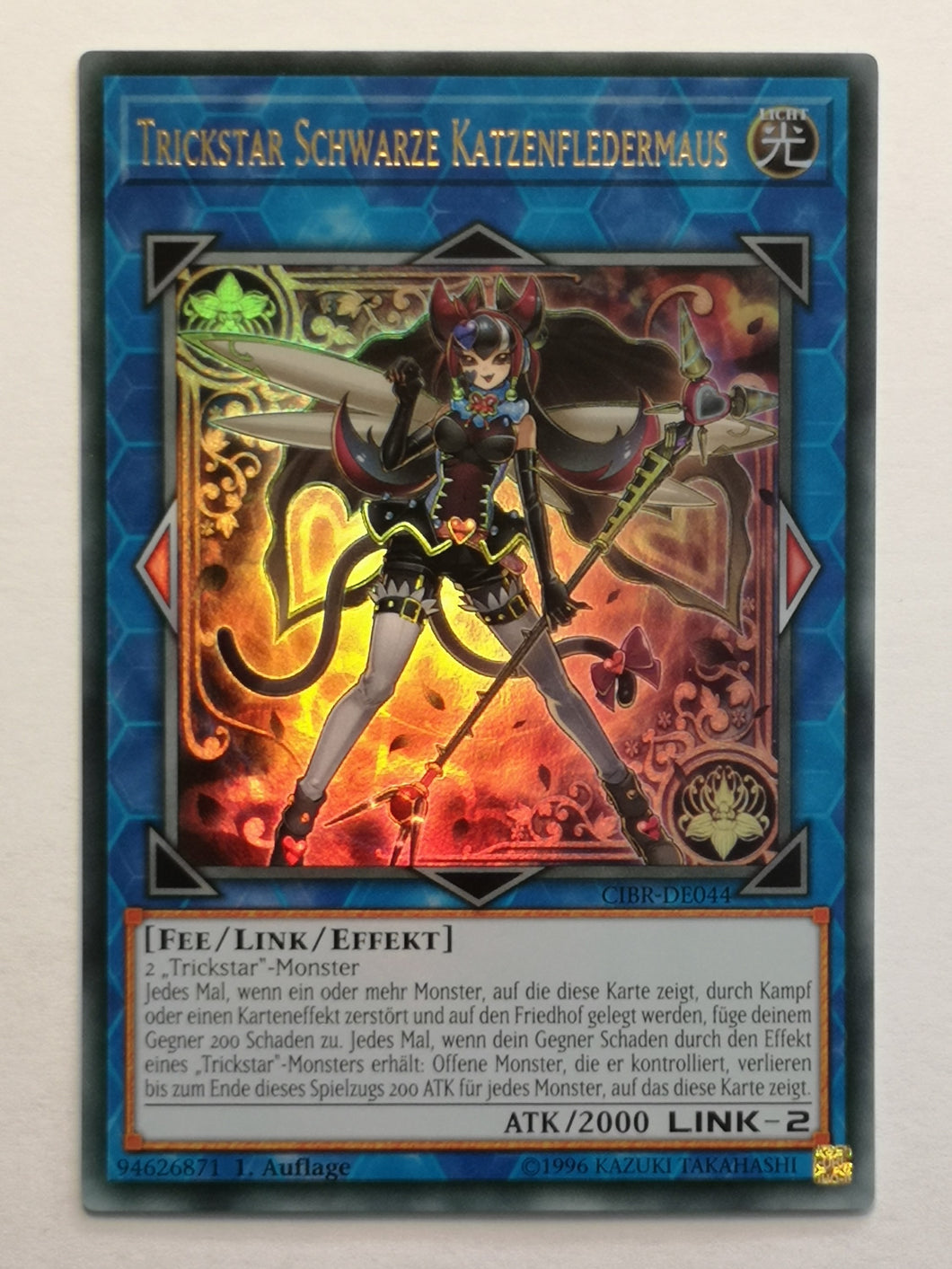 Trickstar schwarze Katzenfledermaus - Ultra Rare