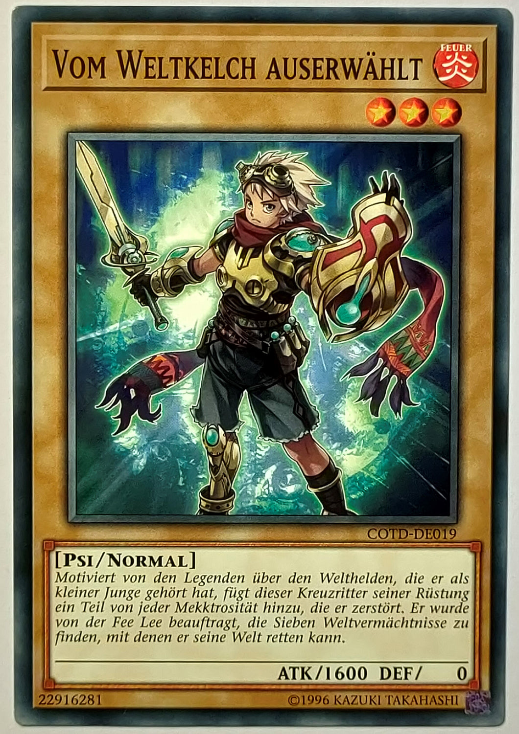 Vom Weltkelch auserwählt - Common