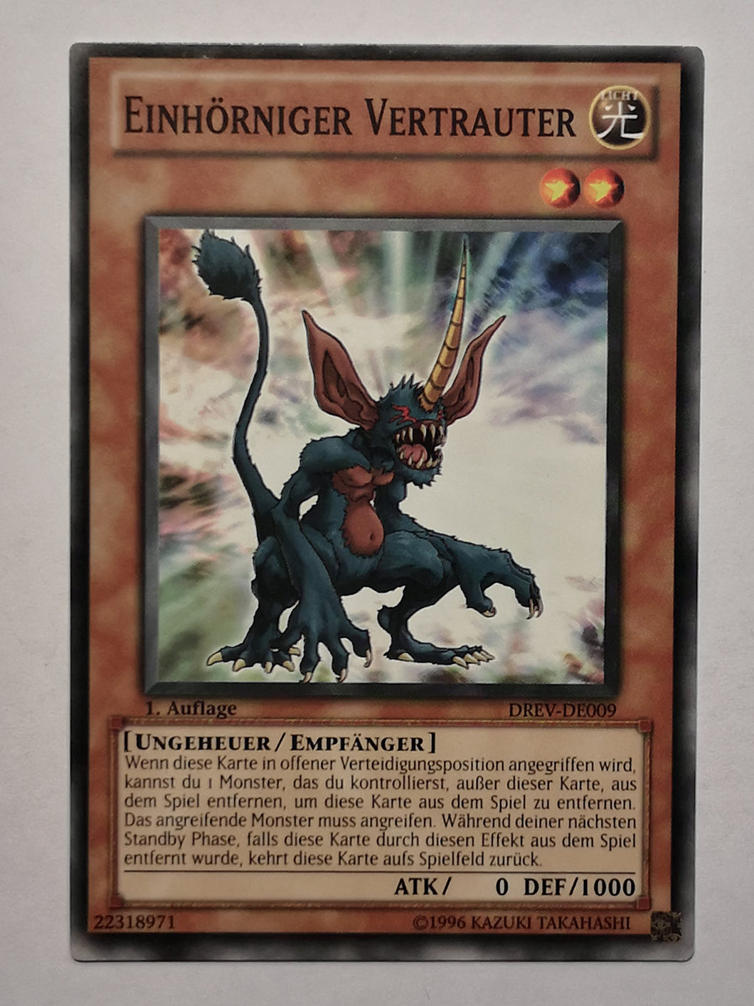 Einhörniger Vertrauter - Common