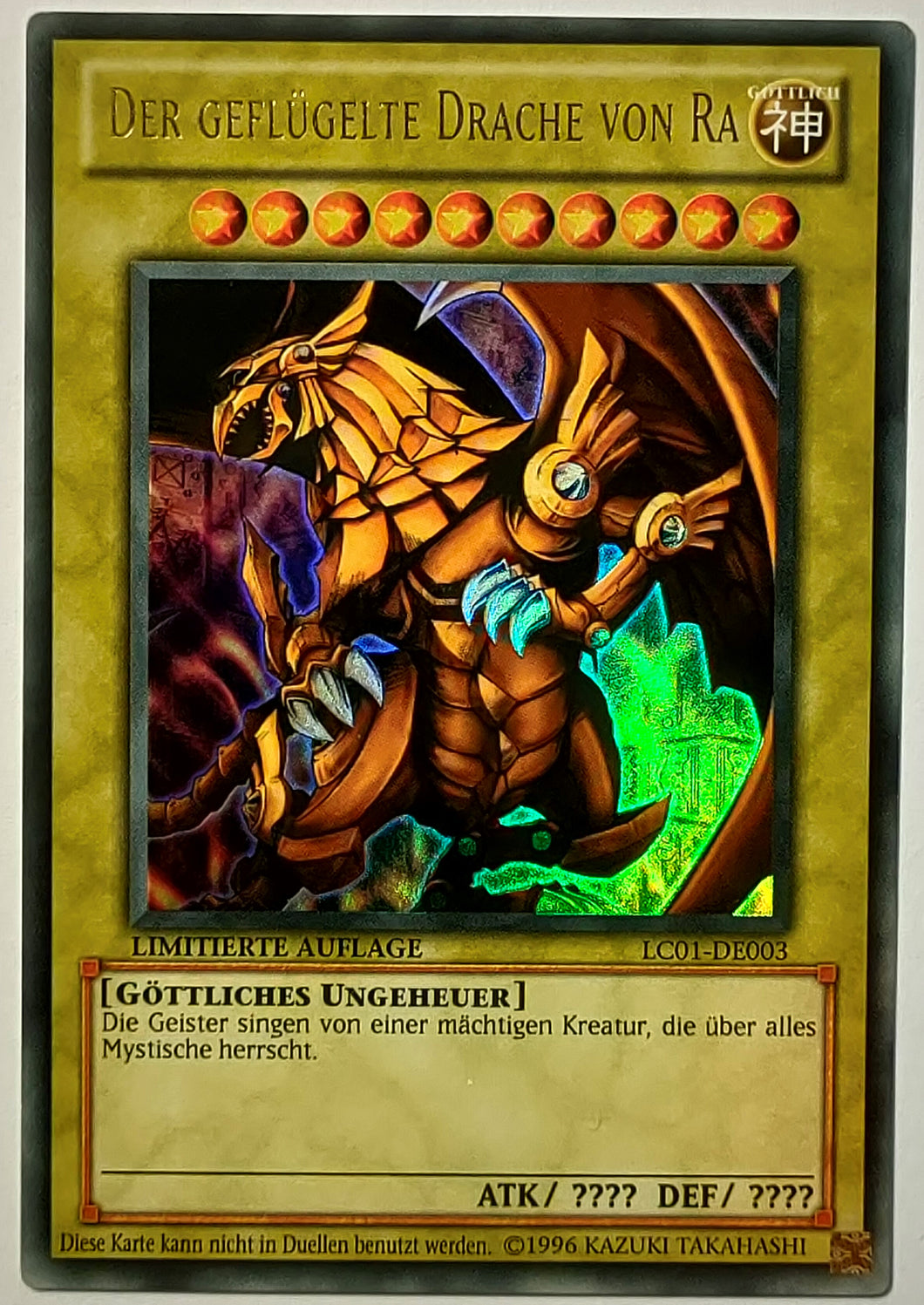 Der geflügelte Drache von Ra - Ultra Rare